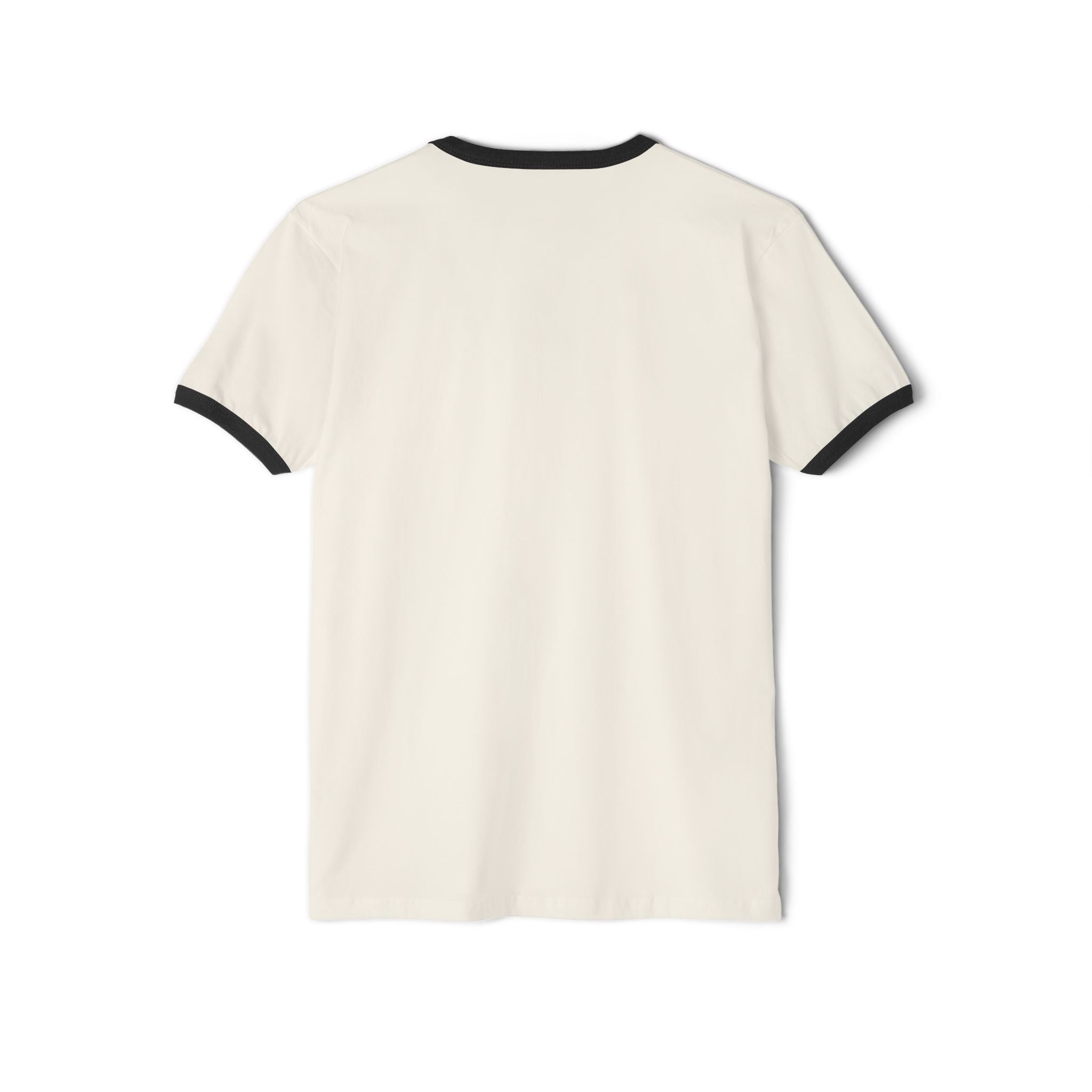 Unisex Doodle Star Ringer Tee | Star Sketch Graphic T-Shirt