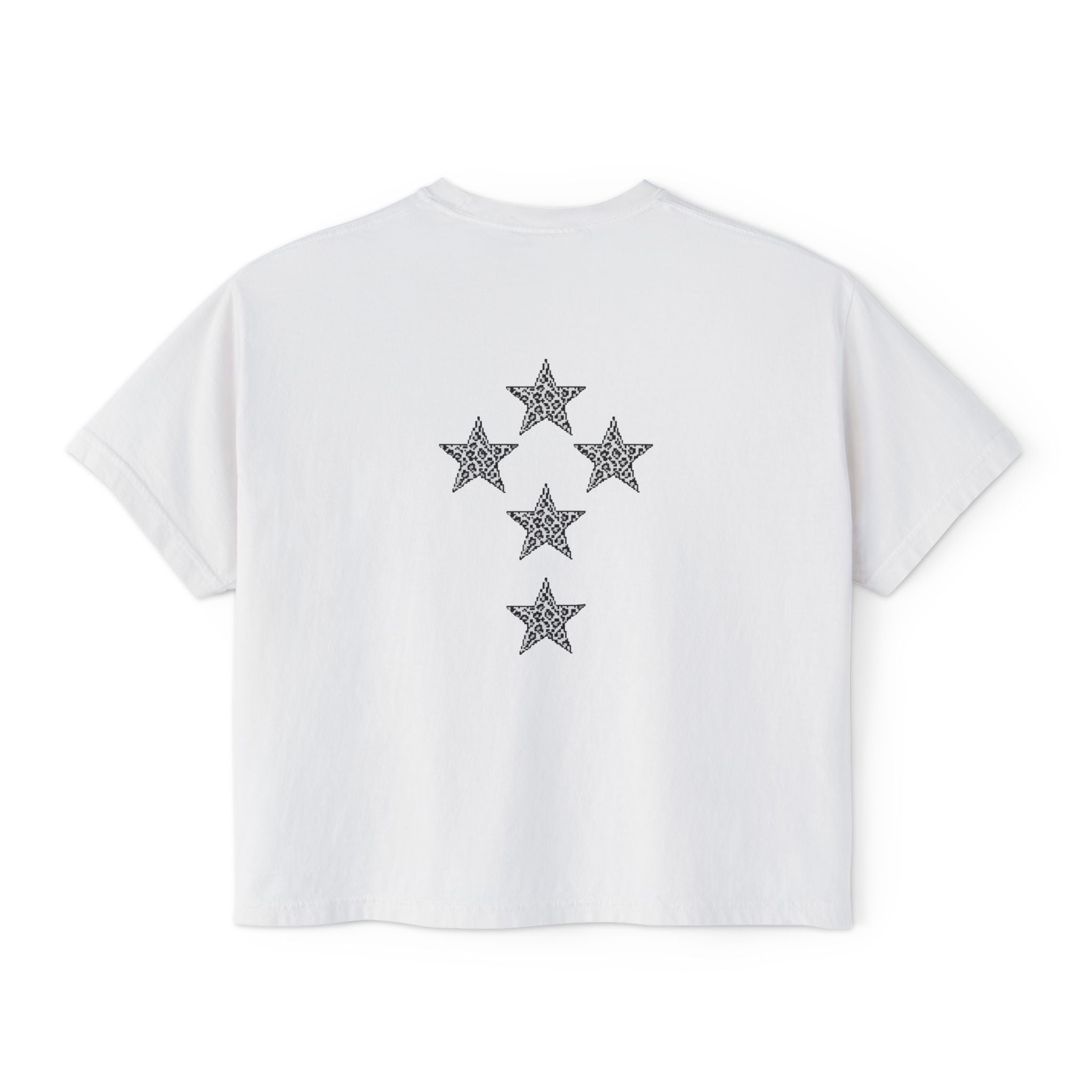 Unisex Grunge Wolf Mask Portrait Tee | Star Cross Back Print