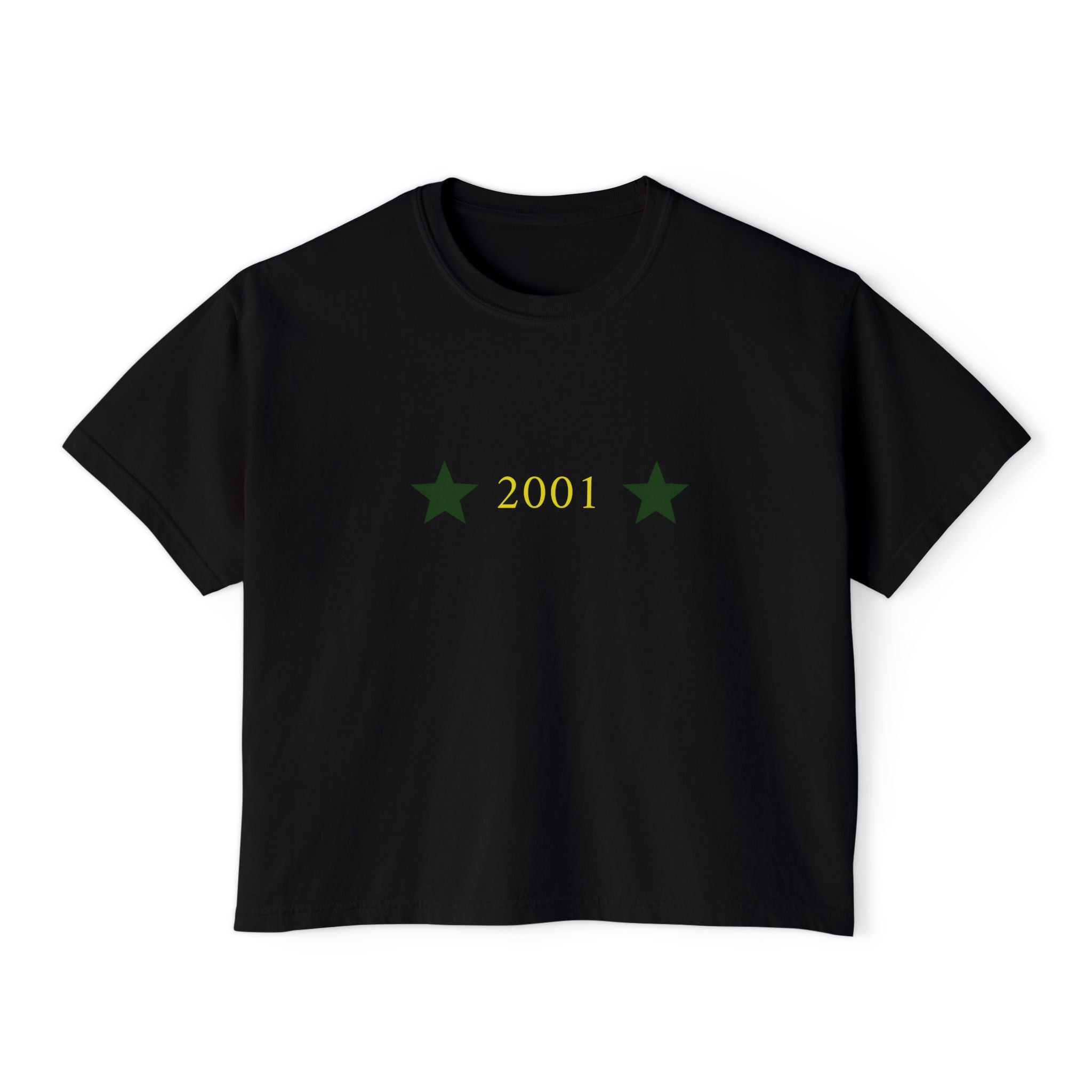2001 Star Tee — Boxy T-Shirt