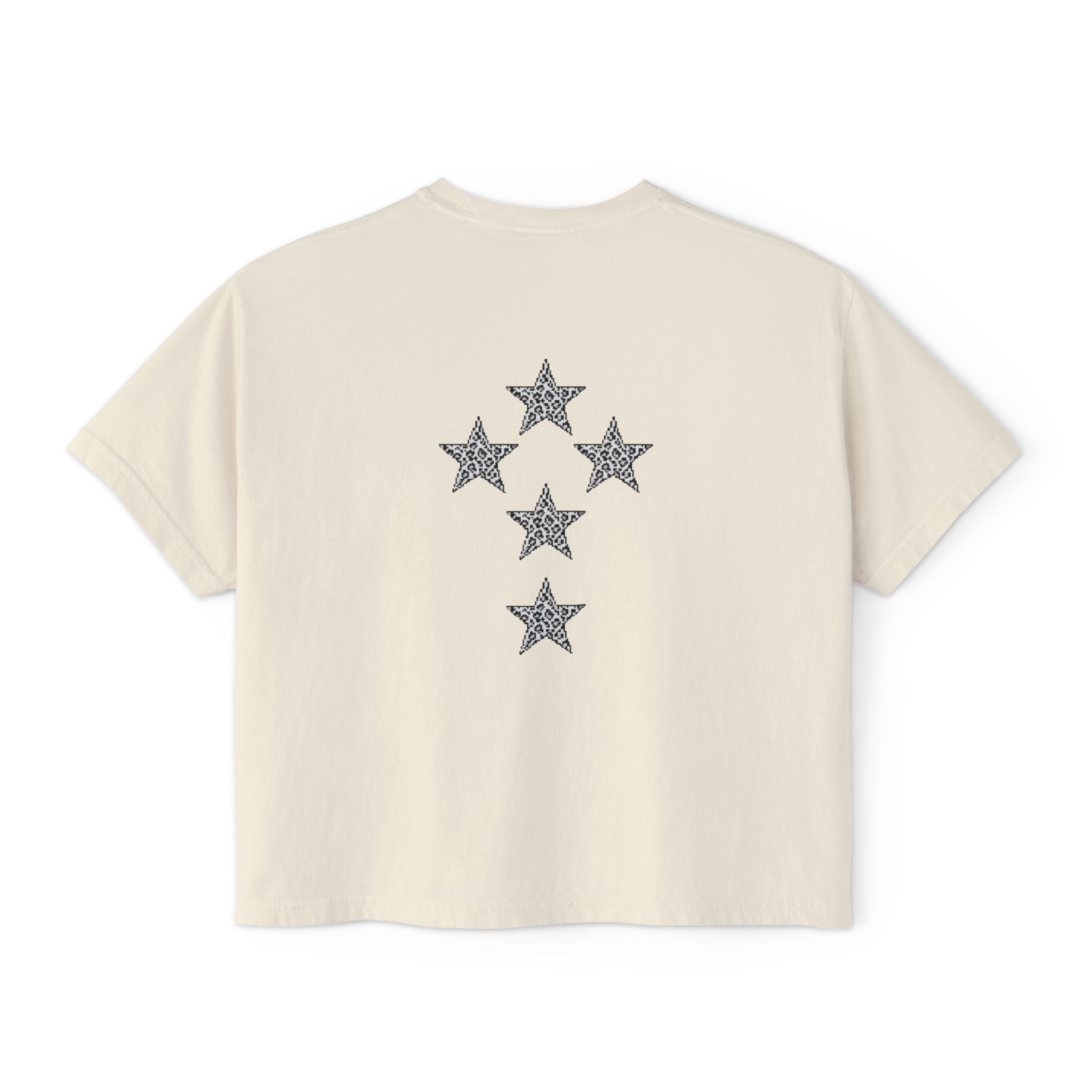 Unisex Grunge Wolf Mask Portrait Tee | Star Cross Back Print