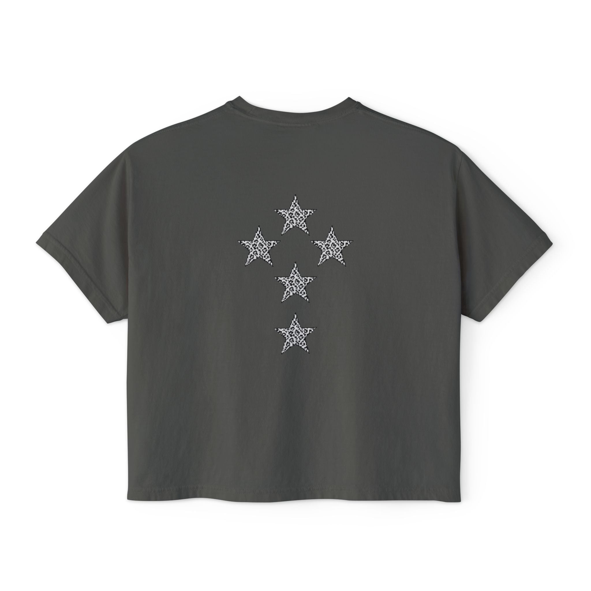 Unisex Grunge Wolf Mask Portrait Tee | Star Cross Back Print
